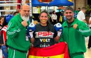 Laura Flores se consagra campeona panamericana de kickboxing