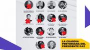 La guardia pretoriana del Presidente Paz