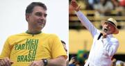 Flávio Bolsonaro y Lula da Silva abren la campaña en sus cunas políticas con foco en la seguridad