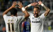 Neymar lidera el triunfo del Santos para salir del descenso en su vista a Vasco da Gama
