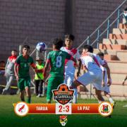 Tarija volvió a sufrir con el gol y quedó afuera del Nacional Sub-14