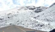 Nevadas se intensificarán entre lunes y martes en el occidente del país