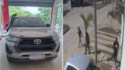 Delincuentes roban camioneta y escapan hacia Bolivia tras maniatar a un trabajador de un lavadero en Salvador Mazza