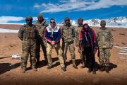 Ejército rescata y traslada a Uyuni a dos turistas franceses atrapados por la nieve