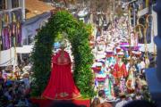 Fe y emoción marcan la primera procesión del santo San Roque