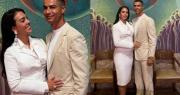 Una boda en casa y rodeados de sus hijos: así se casaron Cristiano y Georgina