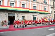 Justiniano: “Renovamos nuestro compromiso con Bolivia” en el Día de la Bandera