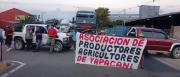 Productores de Ichilo protestan en contra del nuevo régimen del diésel