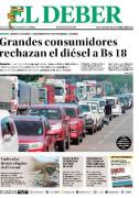 Portadas de los periódicos de Bolivia del martes 18 de agosto del 2026