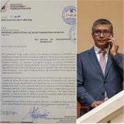 Espinoza pide reprogramar su interpelación para asistir a reuniones sobre diésel en Santa Cruz y viajar a Brasil