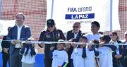 La Paz estrena la primera cancha FIFA Arena de Bolivia para el fútbol infantil