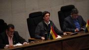 Zamora descarta la privatización de BoA en su interpelación