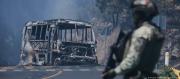 CAPTURA DE NUEVE NARCOS DESATA BLOQUEOS Y QUEMAS EN MÉXICO