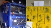 Operativo antidroga: hallan 360 paquetes de droga ocultos en un frigorífico en la ruta Oruro-Bermejo