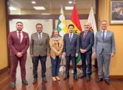 Bolivia y EEUU intensifican sus relaciones y trabajan en temas de cooperación y seguridad