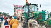 Protestas desafían estado de excepción y crece presión por el precio del diésel