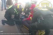 Víctima de epilepsia en plena vía pública fue auxiliada y trasladada al Bracamonte