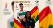 Moscoso y Quispe serán los abanderados de Bolivia en los Juegos Suramericanos