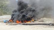 Tensión en La Asunta: pobladores intervienen actividades mineras y queman maquinaria en el río Boopi