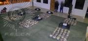 FELCN SE INCAUTA DE 150 PAQUETES DE MARIHUANA EN LA RUTA CHALLAPATA–UYUNI