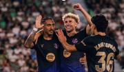 El Barcelona arranca la defensa del título con una goleada al Elche
