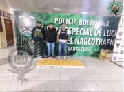 La FELCN secuestra 29 L de ketamina en pleno centro
