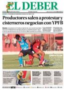 Portadas de los periódicos de Bolivia del lunes 24 de agosto del 2026