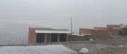 El Alto luce su poncho blanco; la nevada cae desde la noche del domingo y afecta el flujo de los vuelos