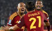 Dybala y Malen fueron protagonistas de la Roma en la goleada a Fiorentina