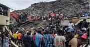 Un deslizamiento de tierra en un vertedero dejó al menos 30 muertos