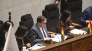 En su interpelación, Blanco insiste en que hay una mafia “enquistada” en YPFB y la ANH