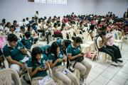Más de 800 bachilleres participaron de la Primera Feria de Orientación Vocacional en Montero