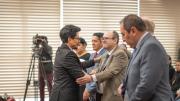 Ministro de la Presidencia posesiona y ratifica a cinco viceministros bajo el Decreto Supremo 5675