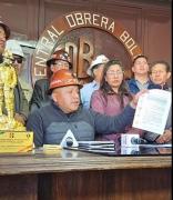 Argollo reaparece y la COB analiza nuevas medidas ante la crisis