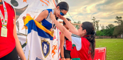 René Moreno fue imparable en atletismo
