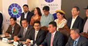 Gobierno acuerda con municipios refinanciamiento de deudas y devolución del 12% del IDH, según el presidente de la FAM
