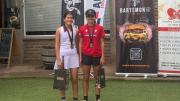 Boliviana Alexandra Gómez brilla con el subcampeonato de dobles Sub-14 en Chile