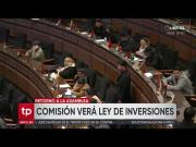 Proyecto de Ley de Inversiones vuelve a la Asamblea Legislativa tras subsanar la observación