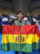 Boliviano Juan Pablo Terceros conquista medalla de plata en el Panamericano Juvenil