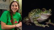 Científica boliviana gana beca internacional para conservar ranas endémicas del Illimani
