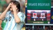 El 6-1 de Bolivia, una de las grandes humillaciones de Messi con Argentina