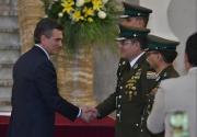 Paz al nuevo mando policial: “Donde exista la delincuencia, debe existir el Estado”