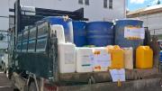 Incautan más de 4.600 litros de combustible por acopio ilegal en Sucre