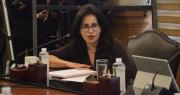 Ángela Calabi fue elegida alcaldesa interina de La Paz por el viaje de Dockweiler a Colombia
