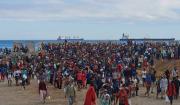 El informe policial sostiene que la entrada de migrantes en Ceuta se produjo con agentes marroquíes “guiando el cruce a través del agua”