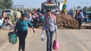 Levantan bloqueos en San Julián y Cuatro Cañadas; persiste el de Yapacaní