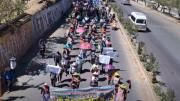 Cochabamba: Pese al estado de excepción, evistas realizan su marcha y piden abrogar el decreto del
