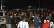 Disturbios en el mercado Satélite Norte; comerciantes denuncian presuntos saqueos