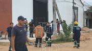 Reportan la muerte de un hombre que realizaba trabajos en el techo de un galpón