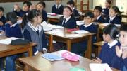 Desde este lunes, los escolares de La Paz vuelven a clases en horario normal